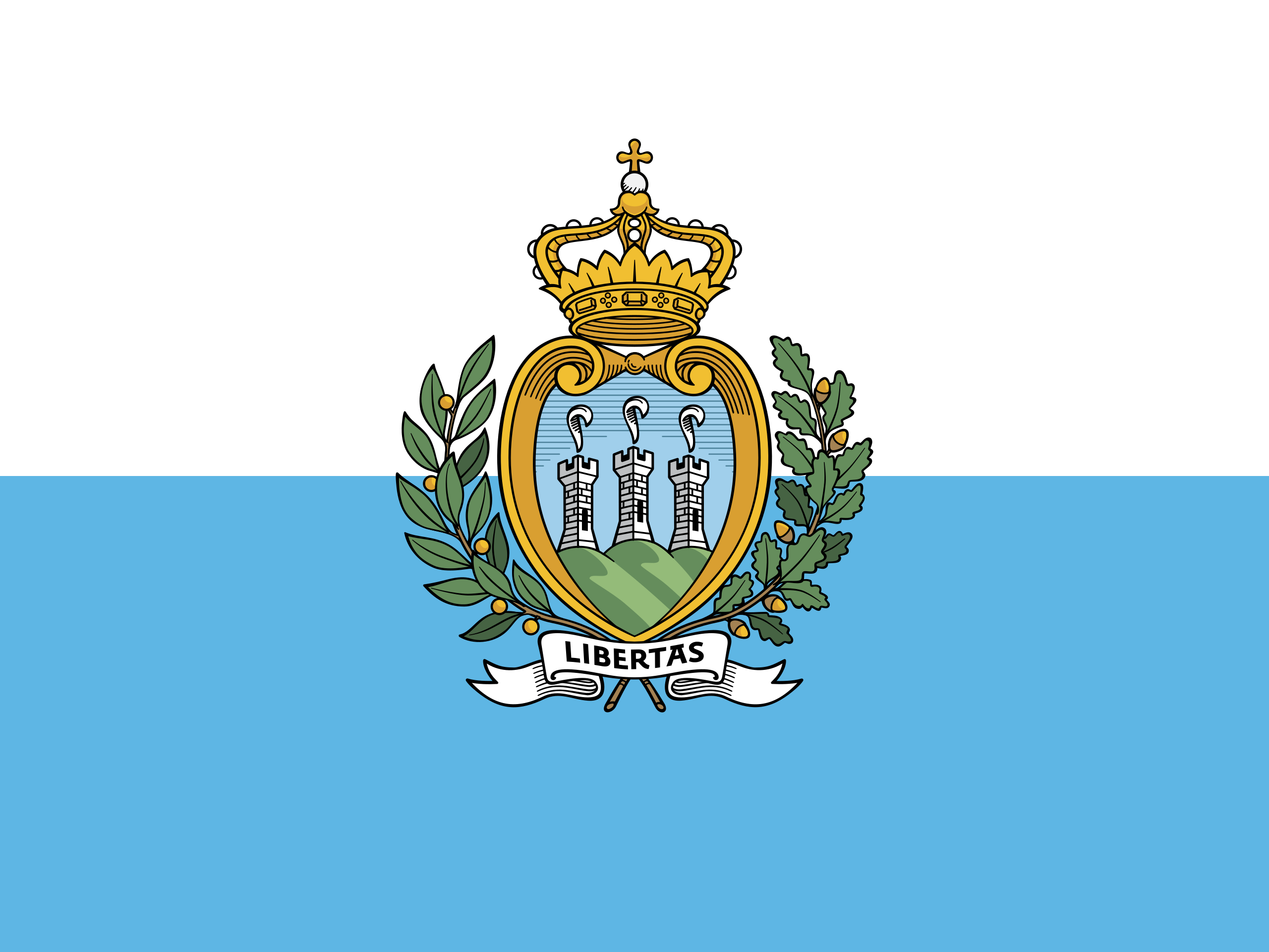 San Marino vlag